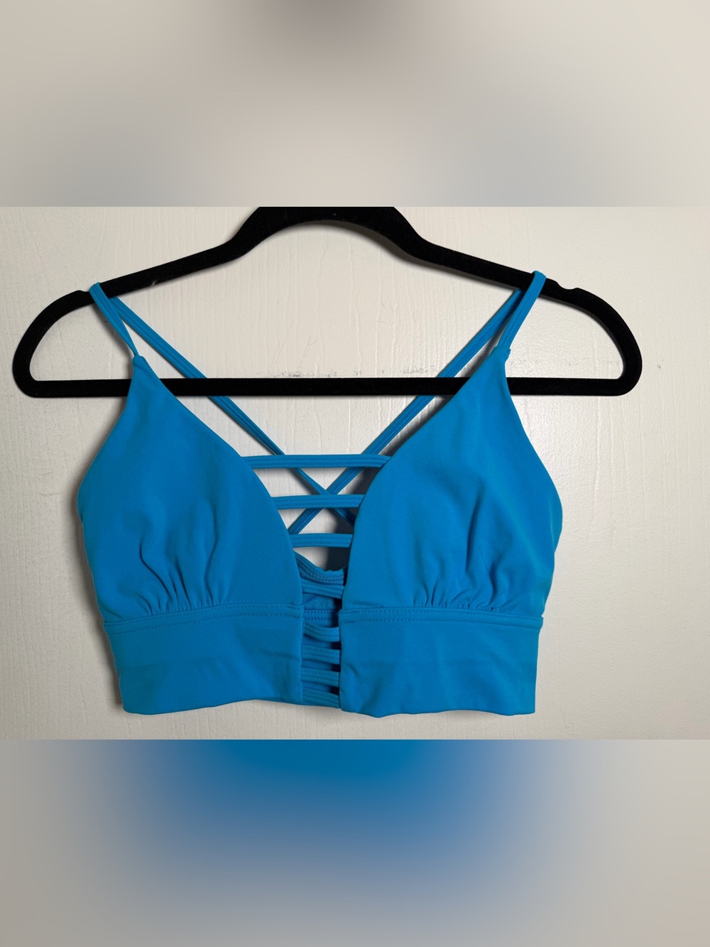 BuffBunny Teal Strappy Bralette